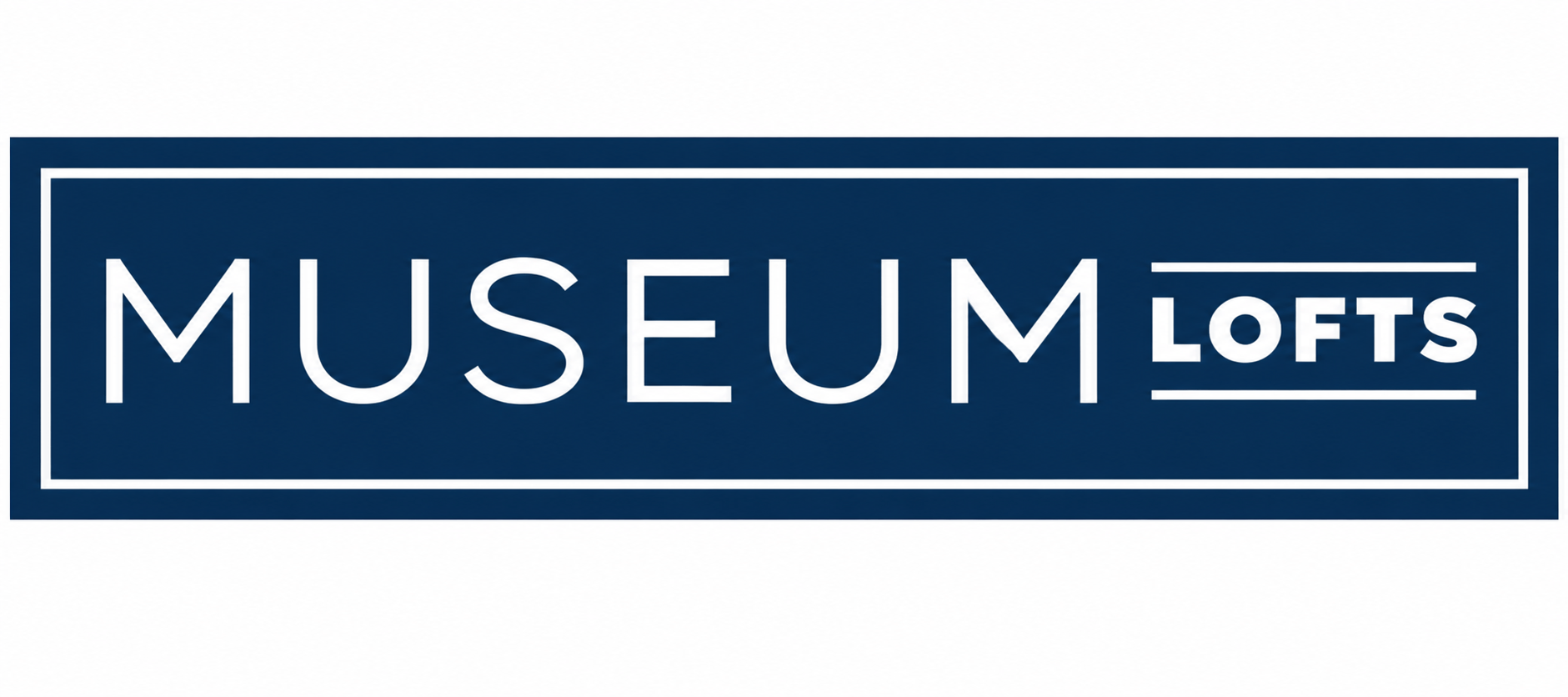 A logo with the word "MUSEUM" in large letters and "LOFTS" in smaller letters.